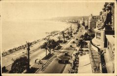 POSTAL Niza D vista de la VENDIMIA junto de la caminata del ingles