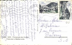 CPM Nice Promenade des Anglais Palais de la Mediterranee