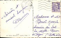 CPA Nice Municipal Jardins Albert 1er