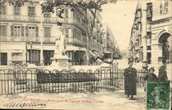 CPA Nice Monument de Carnot et Rue Cassim Enfants