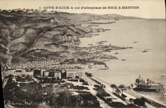 El corral D Azur de la POSTAL de la VENDIMIA Niza tiene aeroplano del vol  D