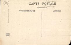 El corral D Azur de la POSTAL de la VENDIMIA Niza tiene aeroplano del vol  D