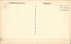 VINTAGE POSTCARD Nice the Quay of the States and the Castle