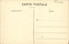 VINTAGE POSTCARD Quimperle Jube of L Church St Michel Children