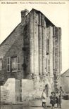VINTAGE POSTCARD Quimperle Ruins of L Church Colomban Saint Old sacristy Children