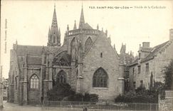 VINTAGE POSTCARD Holy pol  Leon Apse of the Cathedral