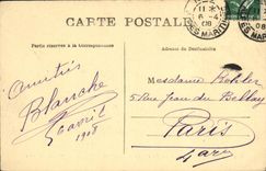 VINTAGE POSTCARD Nice the Palate of the Pier Gulls