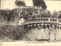 CPA Nice Cassade du Chateau