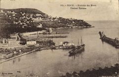 CPA Nice Entree du Port Bateaux
