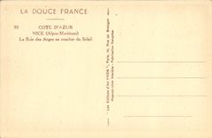 VINTAGE POSTCARD Nice Bais of the Angels to Laying down Sun