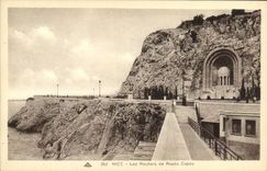 CPA Nice Les Rochers de Rauba Capeu