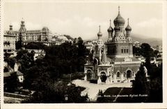 CPA Nice La Nouvelle Eglise Russe Russie Russia