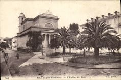 CPA Nice L Eglise du Voeu