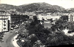 CPA Nice Jardins Albert 1er et le theatre