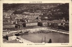 CPA Nice Interieur du Port