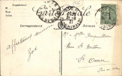 VINTAGE POSTCARD Nice the Quay of the Boat United States