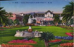 CPA Nice Casino Municipal et Jardin Albert 1er