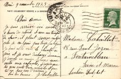 Lugares Massena de la POSTAL de la VENDIMIA Niza y casino Muincipal