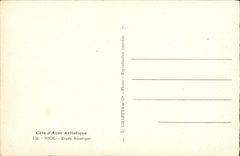 Detalles de la POSTAL de la VENDIMIA Niza artisticos