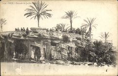 CPA Nice Cascade du Jardin Public