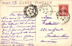 VINTAGE POSTCARD Nice Quay of the South View