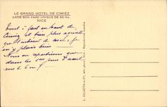 CPA Le Grand Hotel De Cimiez 