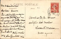 CPA Nice Grotte du Jardin Public