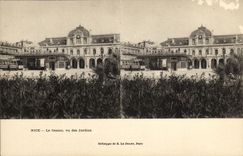 CPA Nice Le Casino vu des Jardins
