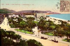CPA Nice Les Jardins Panorama