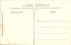 VINTAGE POSTCARD Nice Walk of the South the Beach by a heavy swell