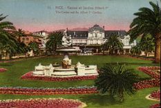 CPA Nice Casino et Jardins Albert 1er