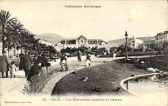 CPA Nice Les Nouveaux Jardins et Casino