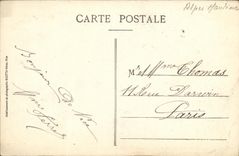 CPA Nice Vue generale des Jardins et la Baie des Anges