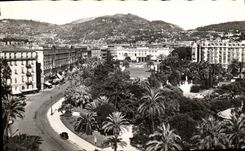 CPA Nice Les Jardins Albert ler Le Casino Le Theatre de Verdure
