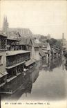 CPA Chartres Vue prise sur l Eure Lavoir