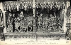 CPA Cathedrale de Chartres Pourtour du Choeur XVl siecle