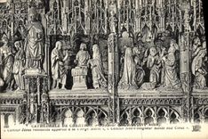 CPA Cathedrale de Chartres Pourtour du Choeur XVl e siecle