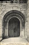 CPA Cathedrale de Chartres Entree de la Chapelle Notre Dame sous Terre