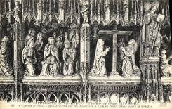 CPA Cathedrale de Chartres Pourtour du Choeur XVl siecle
