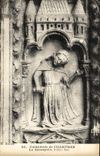 CPA Cathedrale de Chartres Le Desespoir Portail Sud 