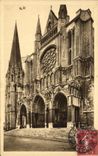 CPA Chartres Le Portail Sud et la Vieille Tour