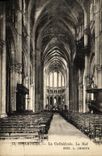 CPA Chartres La Cathedrale La Nef