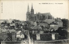 CPA Chartres Vue d ensemble