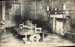 CPA Chateau d Anet Salle a Mauger Surtout Renaissance