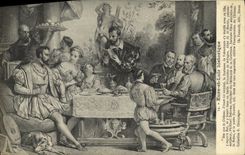 CPA Eure et Loir historique chateau d Anet