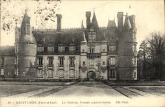 CPA Maintenon Chateau Facade Septentrionale