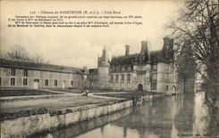 CPA Maintenon Chateau Cote Nord