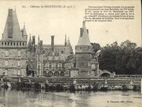 CPA Maintenon Chateau 