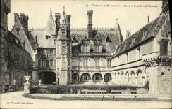 CPA Maintenon Chateau Cour et Facade Meridionale