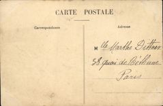 CPA Maintenon Chateau Cote Nord
